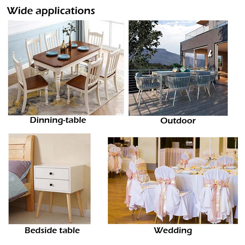 "Symphony of Radiance" 3D Flameless Pillar Candles (Set of 3)