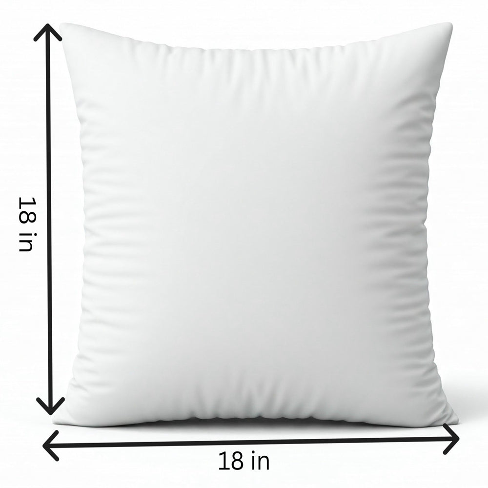Elegant Tree Motif Chenille Throw Pillow - 18"x18"
