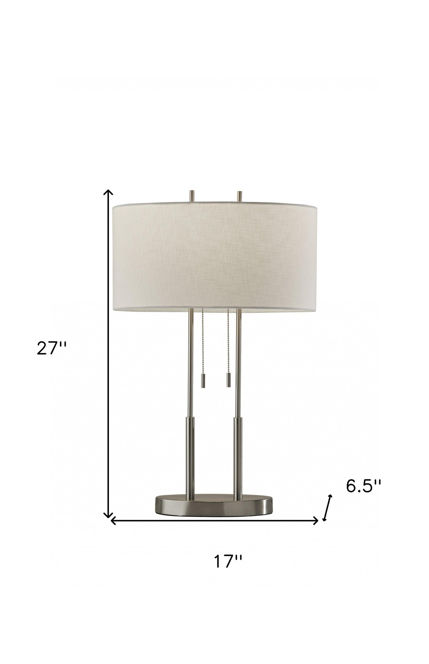 The "Duet" Table Lamp - 27"H