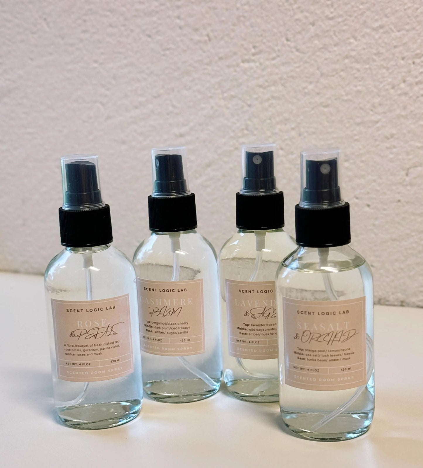 4OZ Room and Linen Spray - 20+ Scents to Choose From
