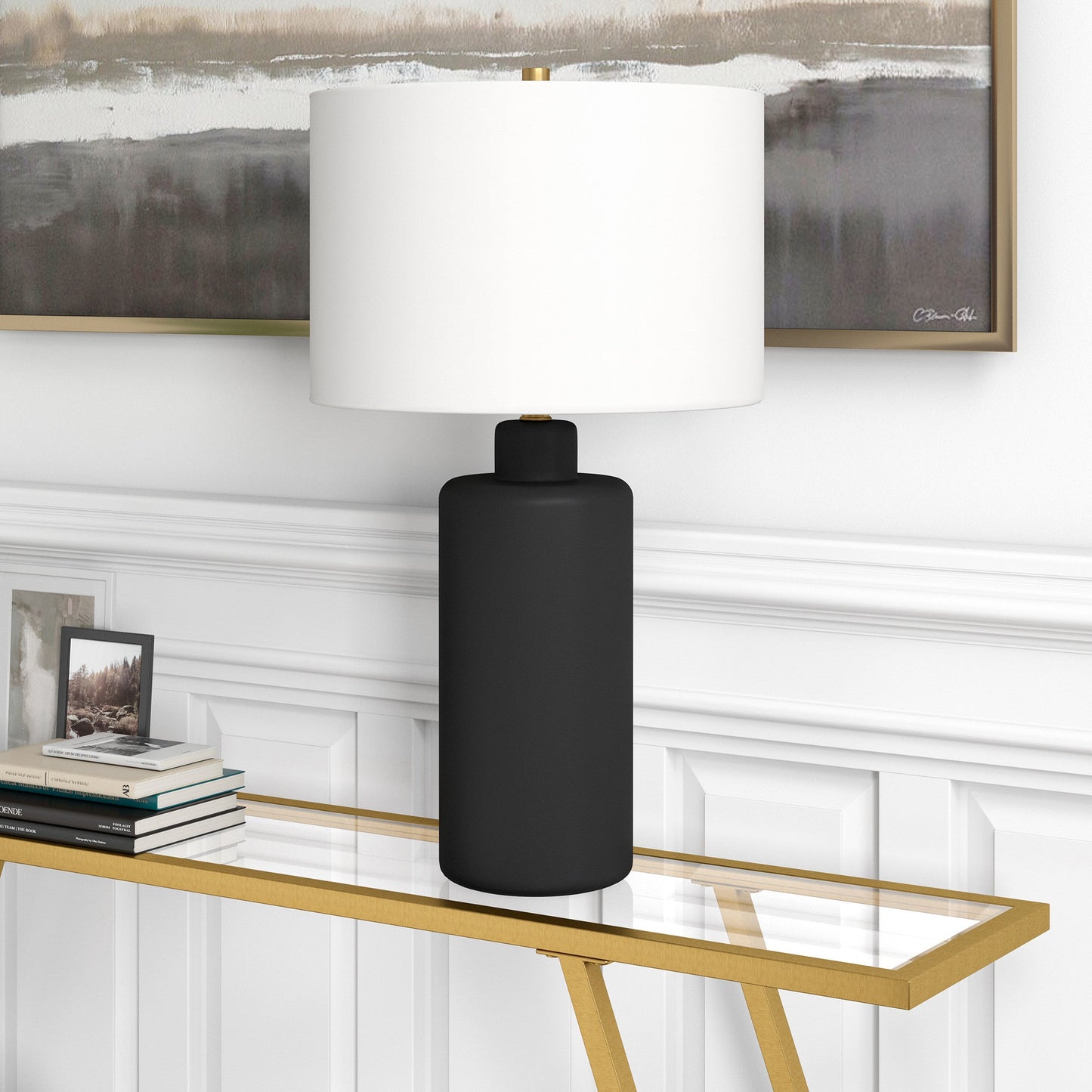 The "Monolith" Table Lamp - 25"H