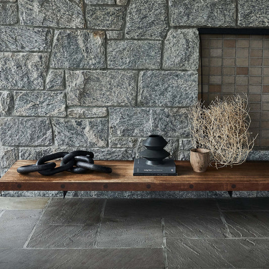 Charred Wood Chain, Large Link