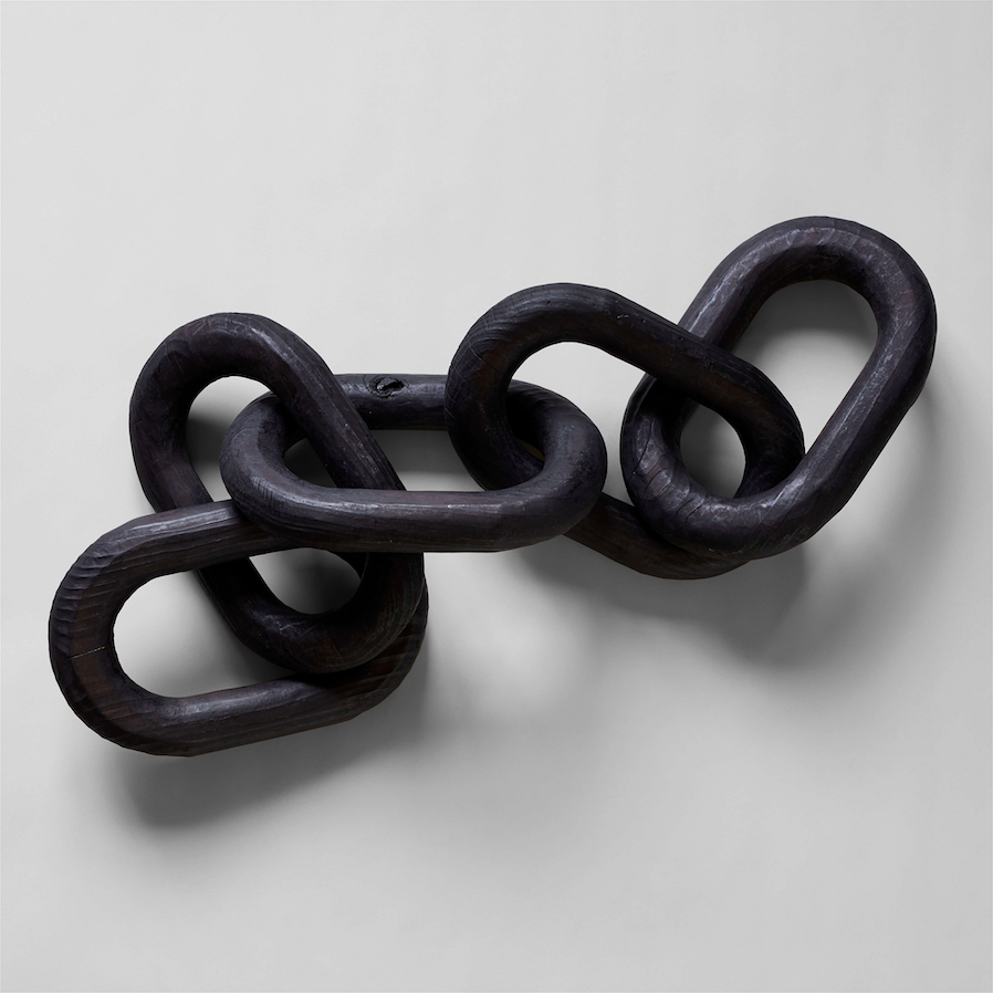 Charred Wood Chain, Large Link