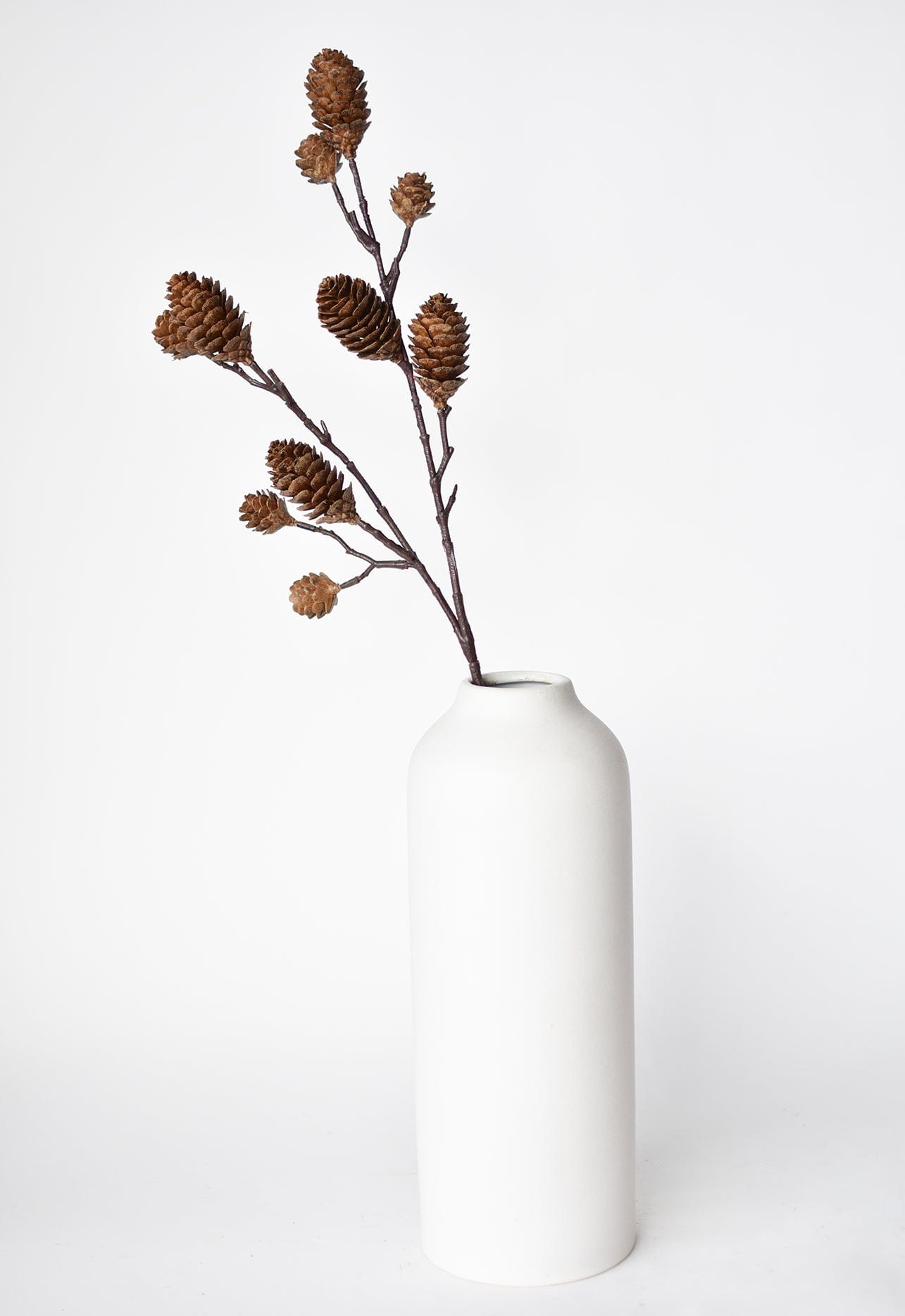Faux Pinecone Branch Stem - 28"