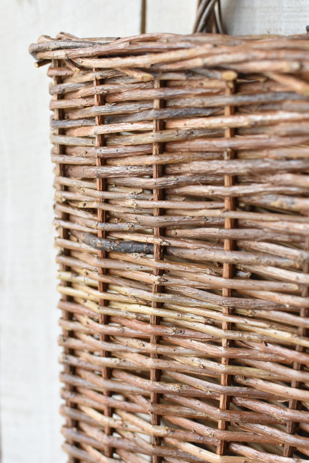 Wicker Basket with Handle - 11" x 17"