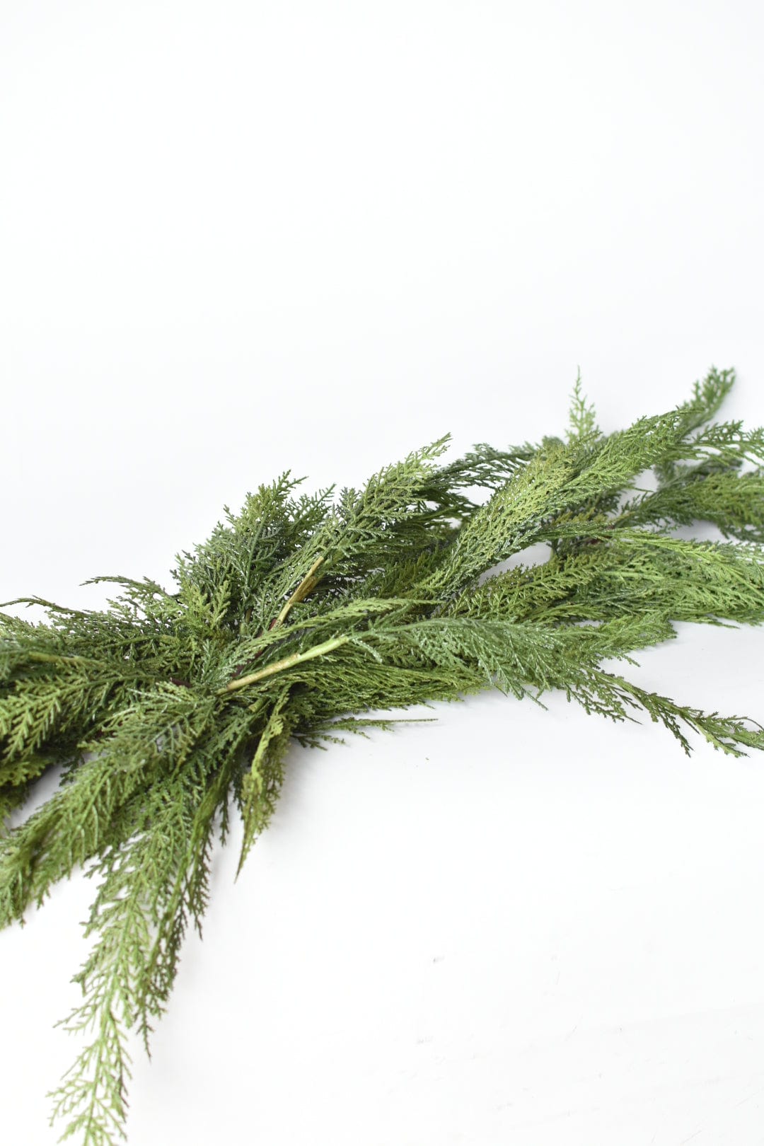 Faux Cedar Mantel Swag - 48"