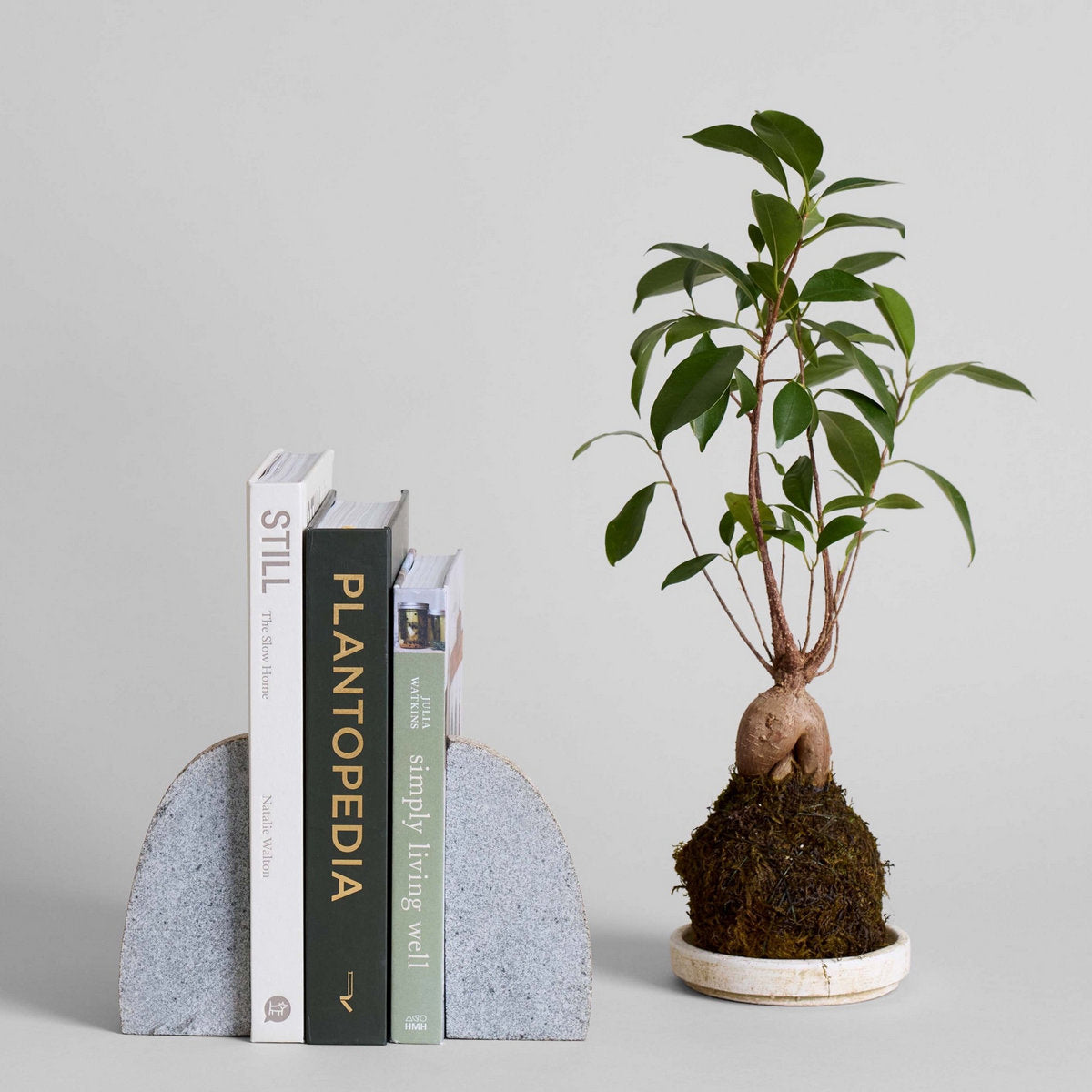 "Quarrylock" Achitectural Bookends, pair
