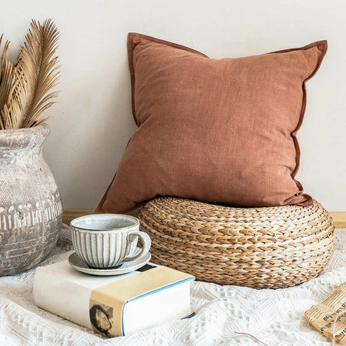 Linen Pillow COVER, 18"x18"