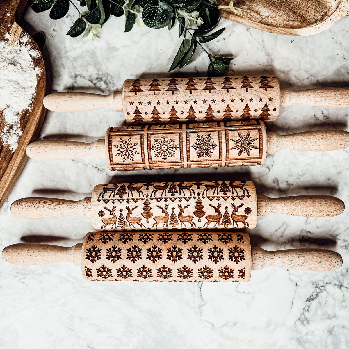 Christmas Rolling Pin | 3 Styles