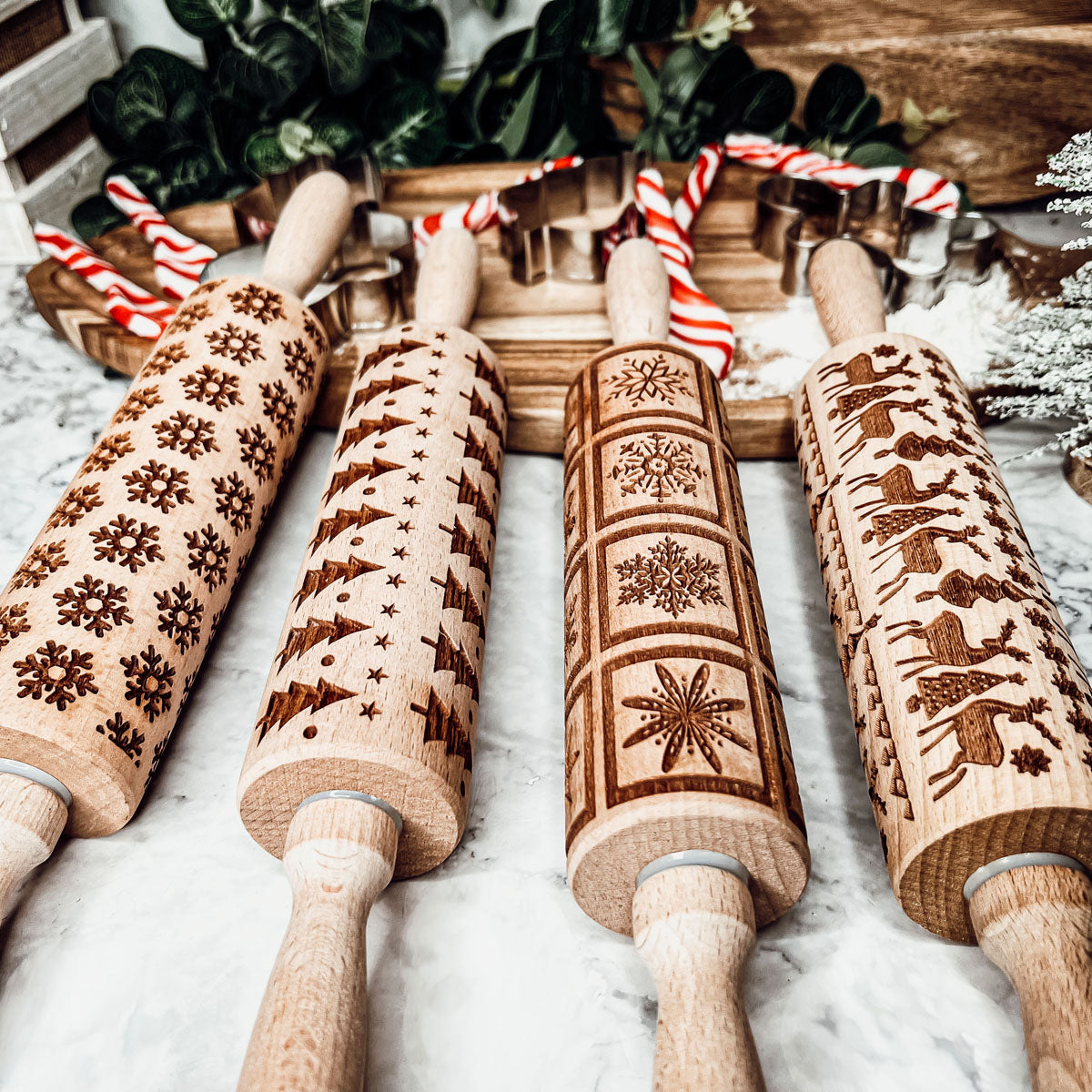 Christmas Rolling Pin | 3 Styles