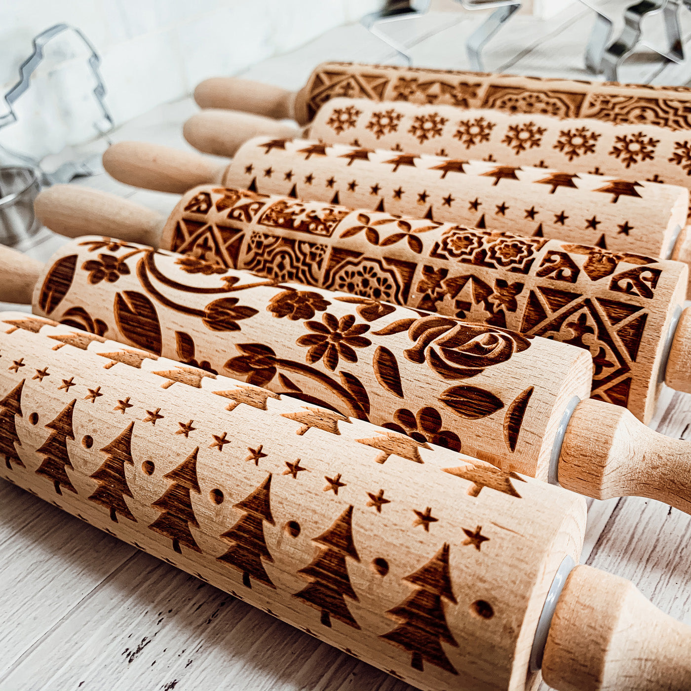 Christmas Rolling Pin | 3 Styles