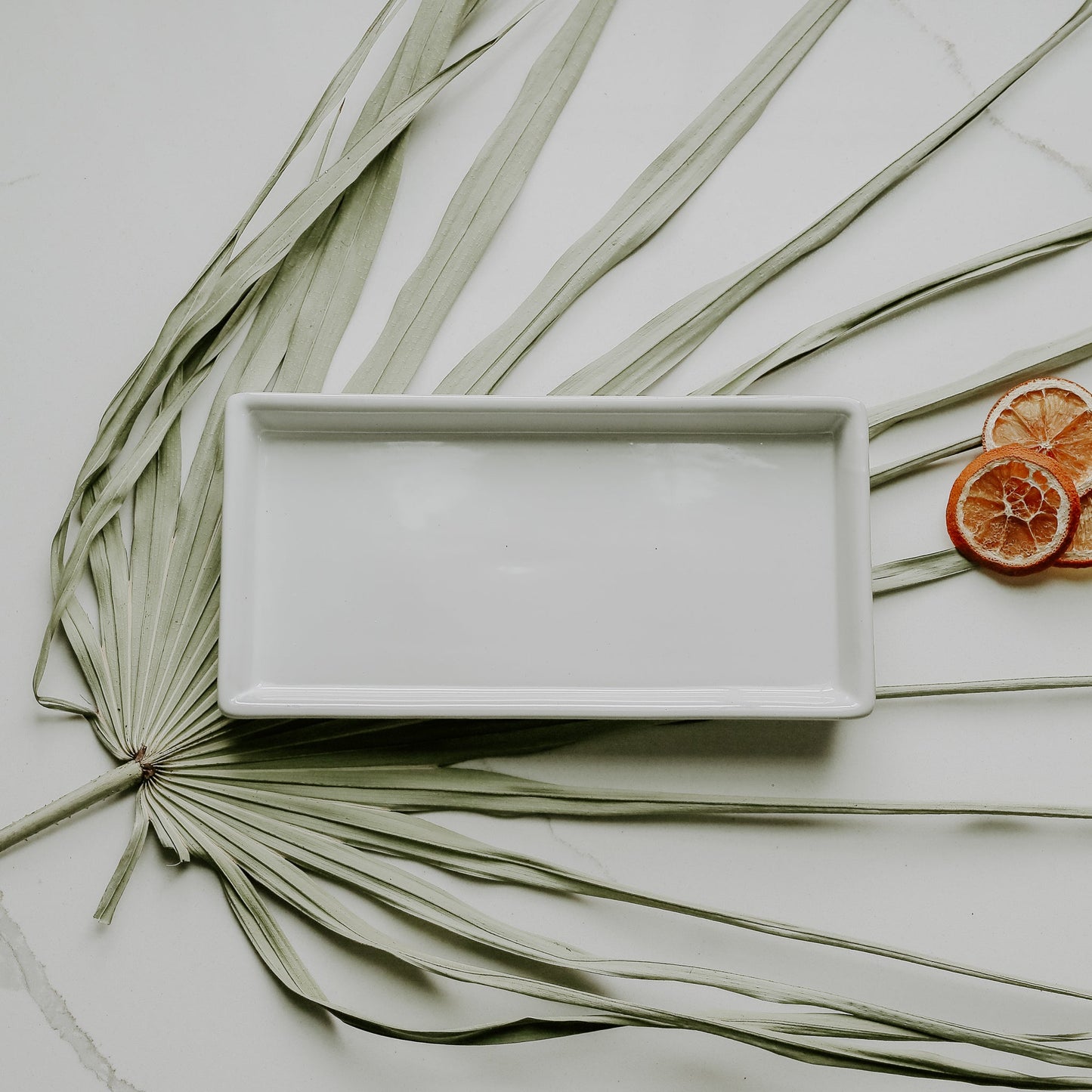 "Porcelain Vista" Stoneware Tray