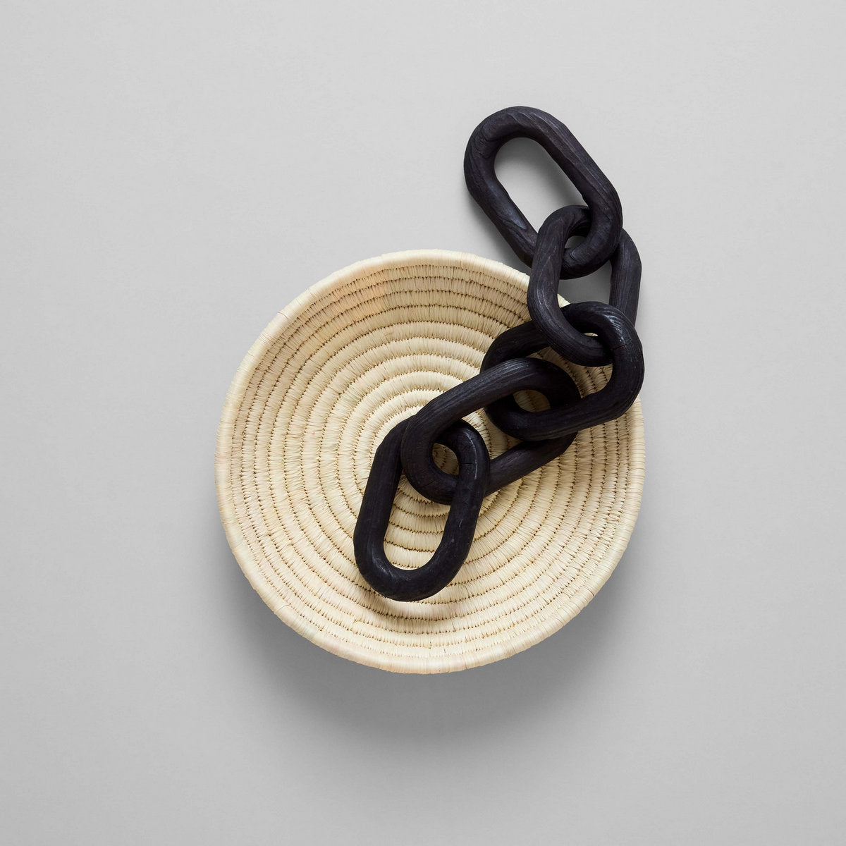 Charred Wood Chain, Small Link