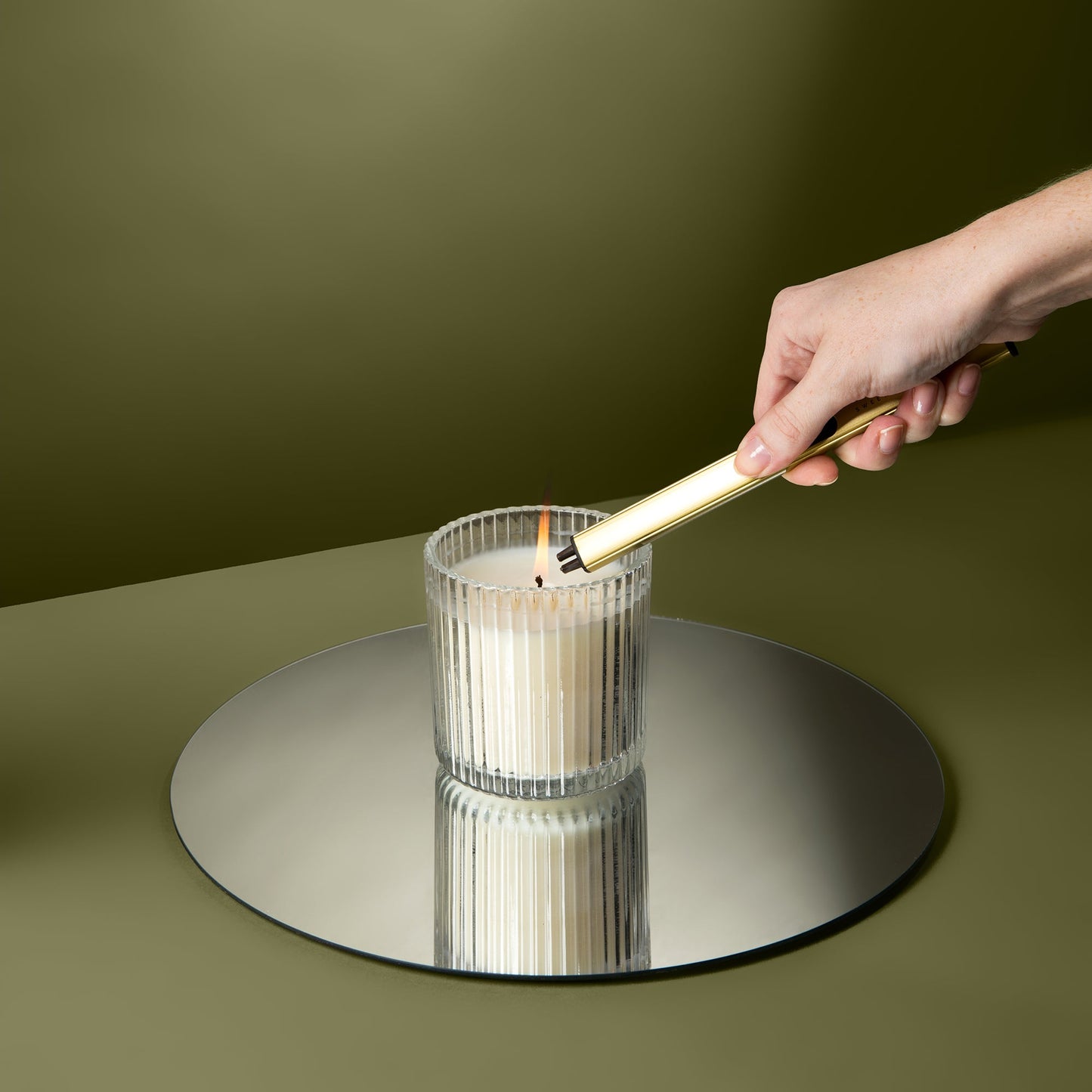 "Aura" Flameless Electric Lighter - GOLD
