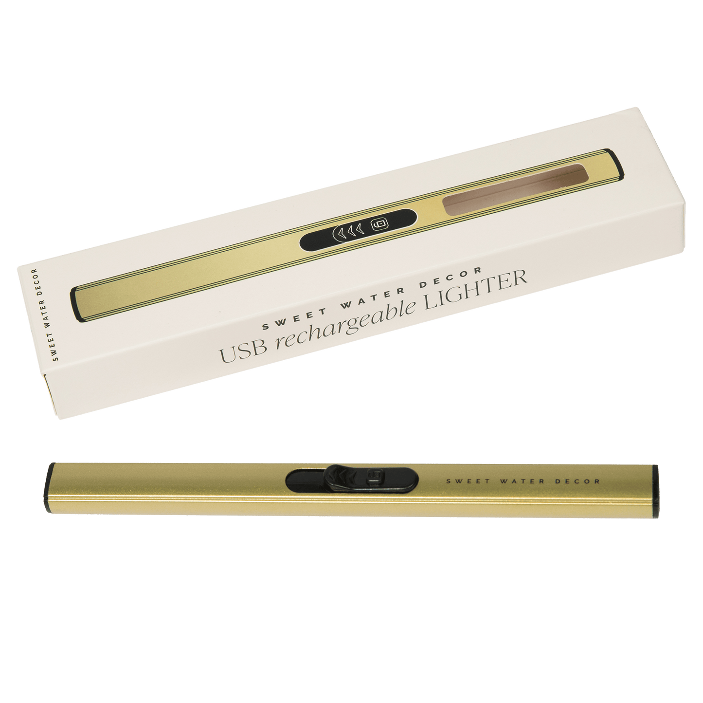 "Aura" Flameless Electric Lighter - GOLD