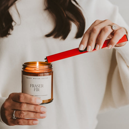 "Aura" Flameless Electric Lighter - RED