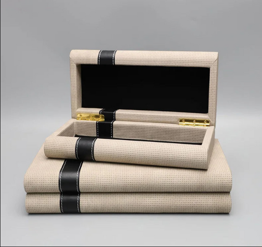 "Theory of Form" Leather Box