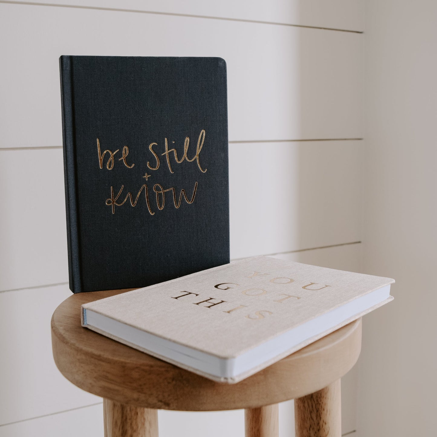 "Be Still and Know" Fabric Journal
