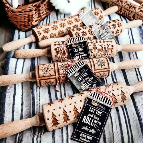 Christmas Rolling Pin | 3 Styles