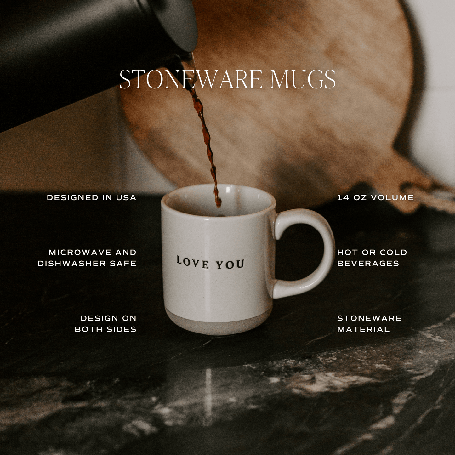 "Spiced Noël" 14oz Stoneware Mug