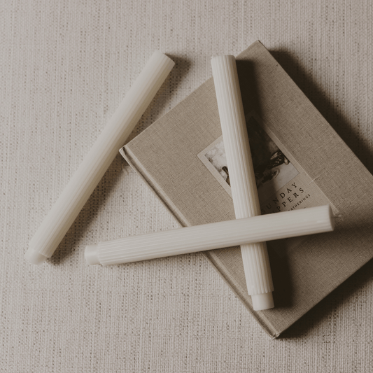 "Sculpted Grace" Tapers - Set of 3