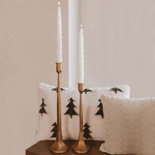 "Winter Solstice" Taper Candle - Set of 2