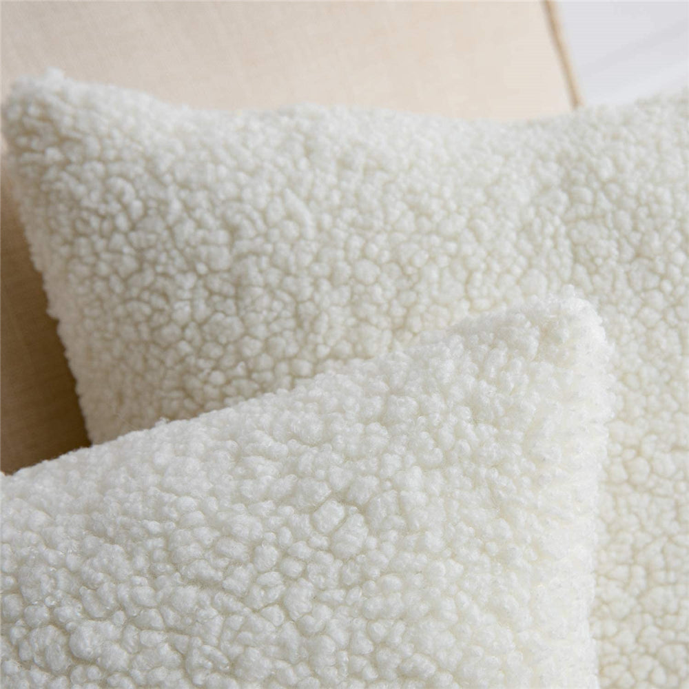 Luxe Teddy Throw Pillow (With Insert) - 18x18
