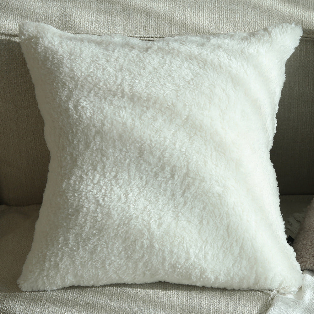 Luxe Teddy Throw Pillow (With Insert) - 18x18