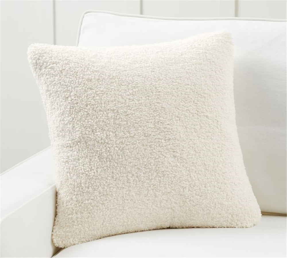 Luxe Teddy Throw Pillow (With Insert) - 18x18