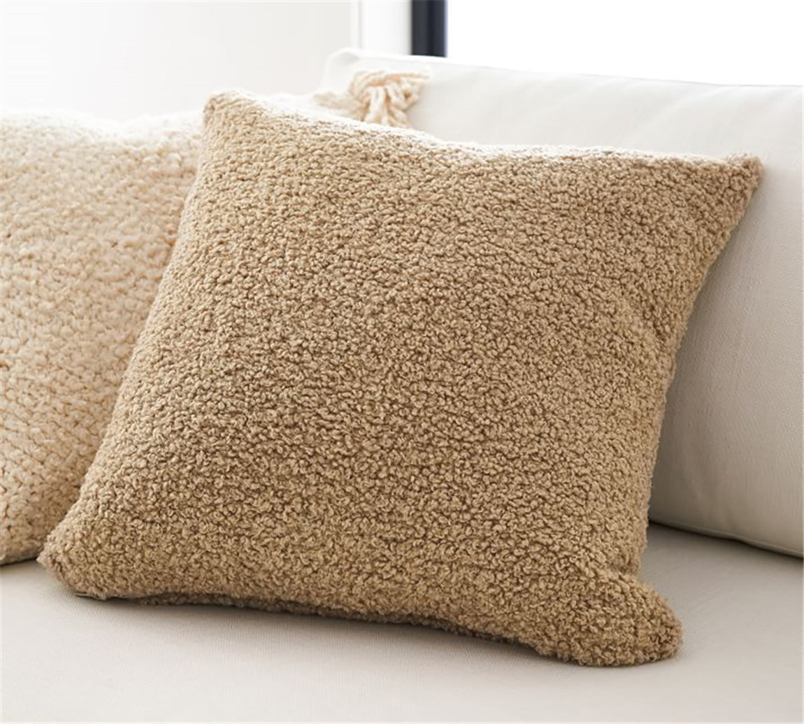 Luxe Teddy Throw Pillow (With Insert) - 18x18