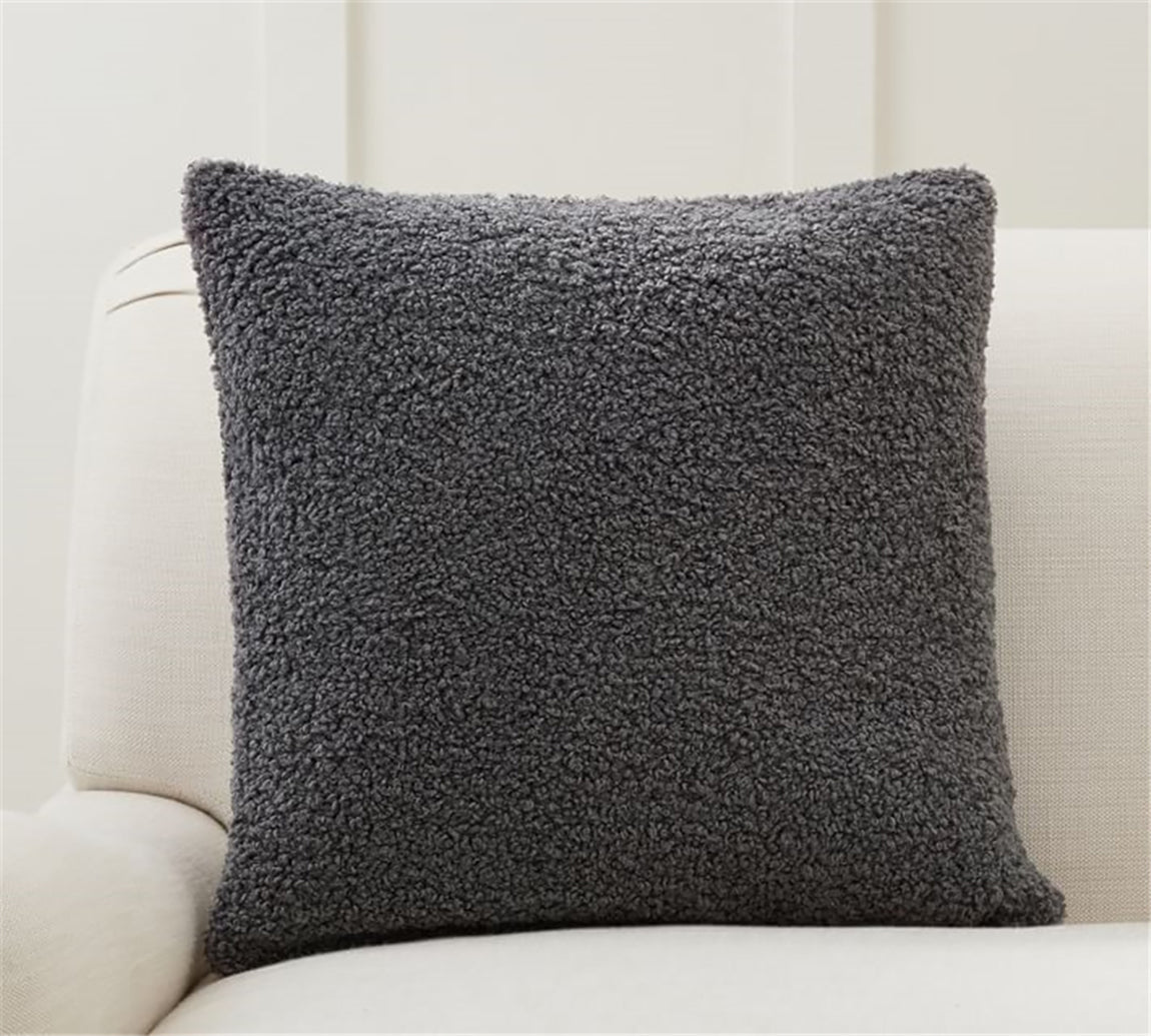 Luxe Teddy Throw Pillow (With Insert) - 18x18