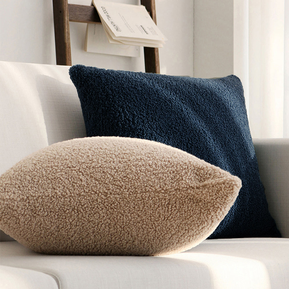 Luxe Teddy Throw Pillow (With Insert) - 18x18