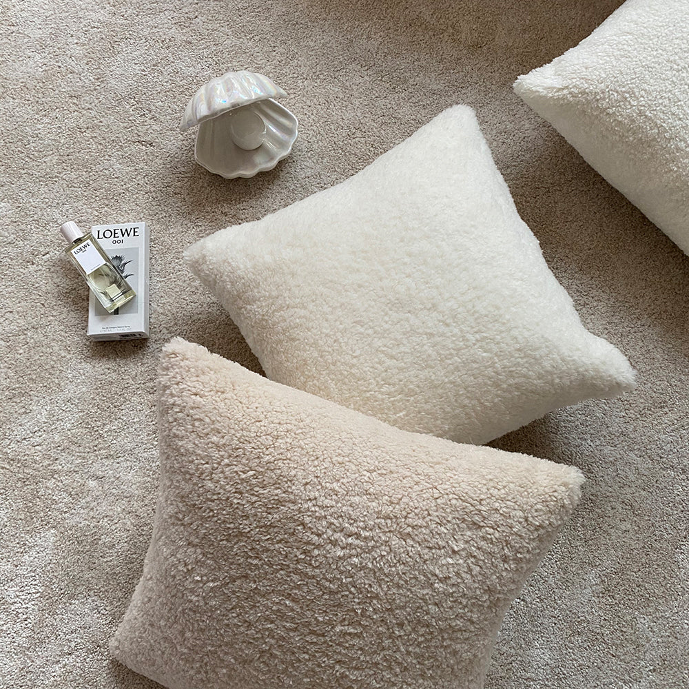 Luxe Teddy Throw Pillow (With Insert) - 18x18