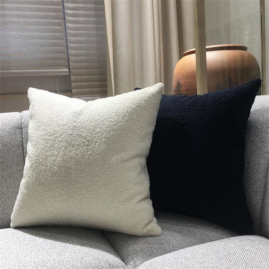 Luxe Teddy Throw Pillow (With Insert) - 18x18