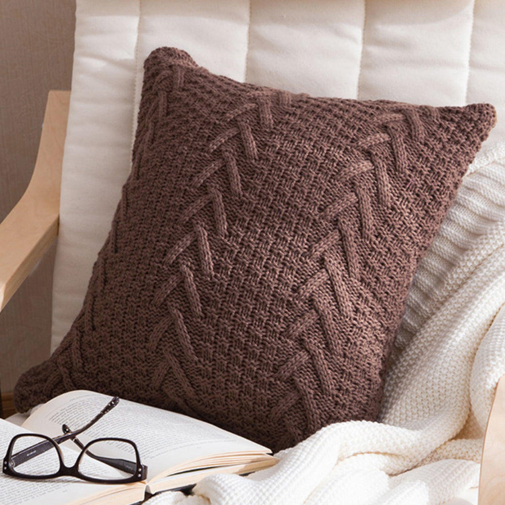 Alpine Comfort Knit Throw Pillow - 18"x 18" (with insert)