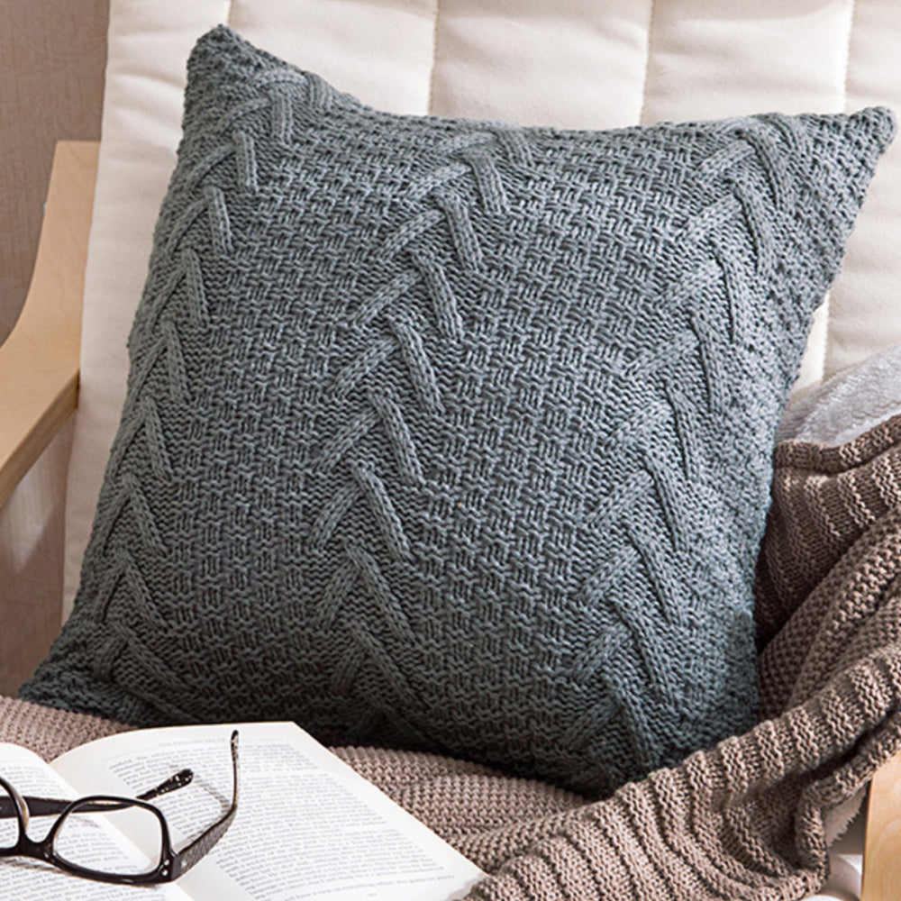 Alpine Comfort Knit Throw Pillow - 18"x 18" (with insert)