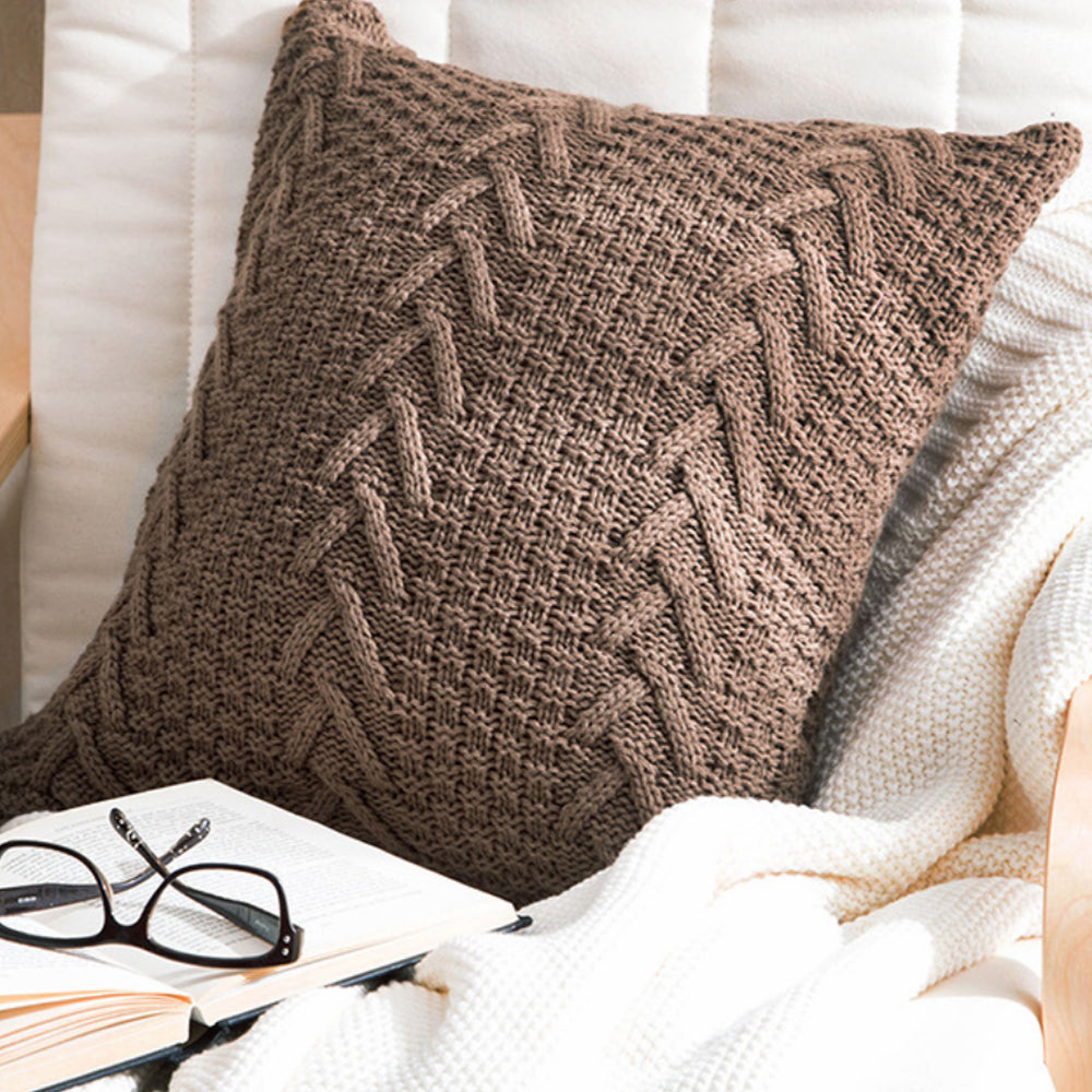 Alpine Comfort Knit Throw Pillow - 18"x 18" (with insert)