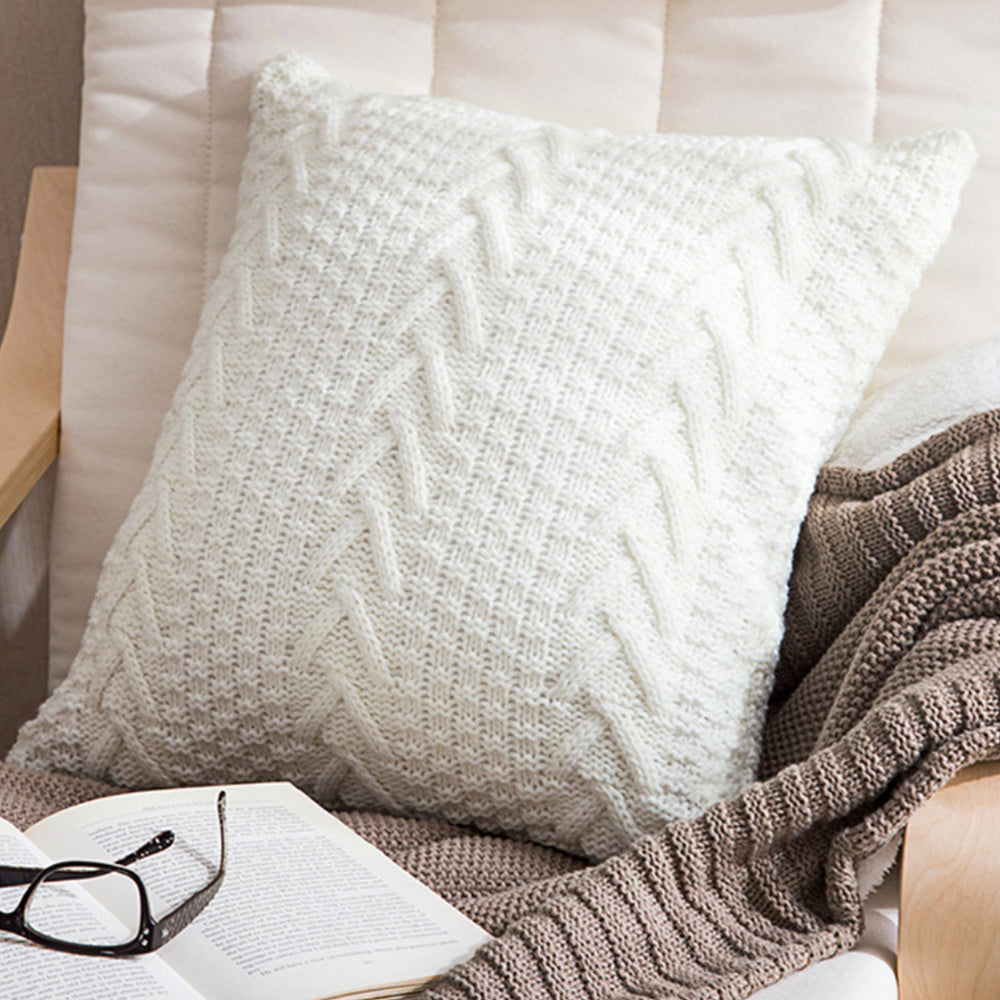 Alpine Comfort Knit Throw Pillow - 18"x 18" (with insert)
