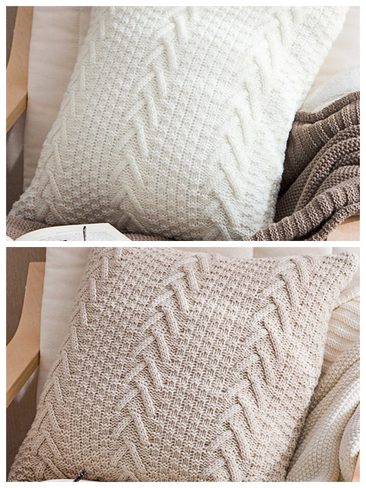 Set of 2 Alpine Comfort Pillow Covers (with inserts)