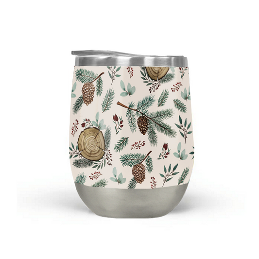 Winter Branches - Stemless Wine Tumbler