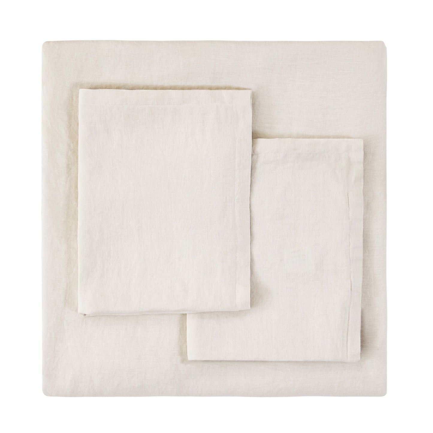 100% Belgian Flax Linen Duvet Cover Set