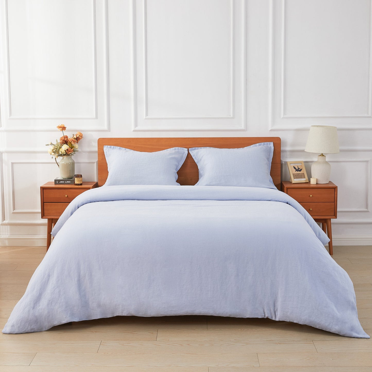100% Belgian Flax Linen Duvet Cover Set