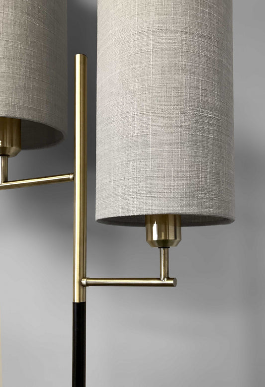 "Cadence" Twin Floor Lamp - 69.75"H