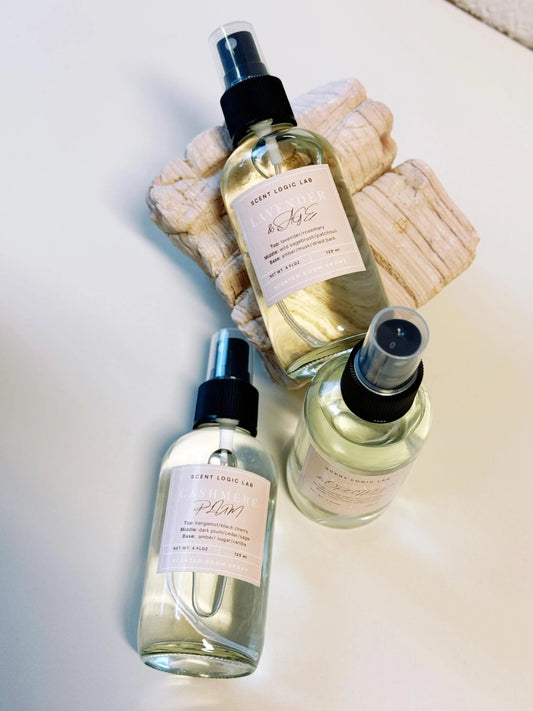 4OZ Room and Linen Spray - 20+ Scents to Choose From