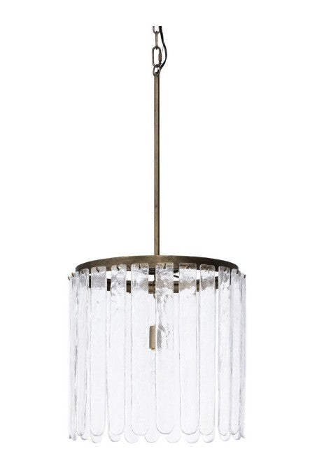 Dawson Glass Panel Chandelier