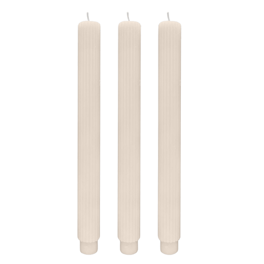 "Sculpted Grace" Tapers - Set of 3