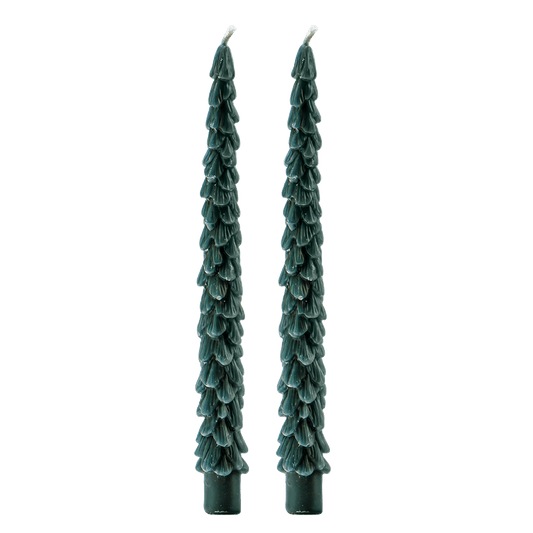 "Sylvan Light" Taper Candle Set - Set of 2