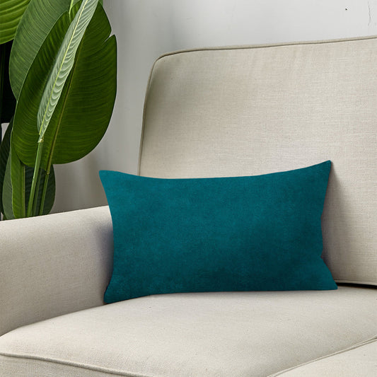 Plush Velvet Lumbar Pillow - 12''x20'' (with insert)