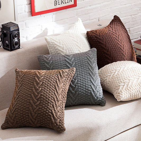 Alpine Comfort Knit Throw Pillow - 18"x 18" (with insert)