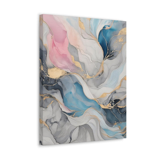 Celestial Currents: An Abstract Canvas